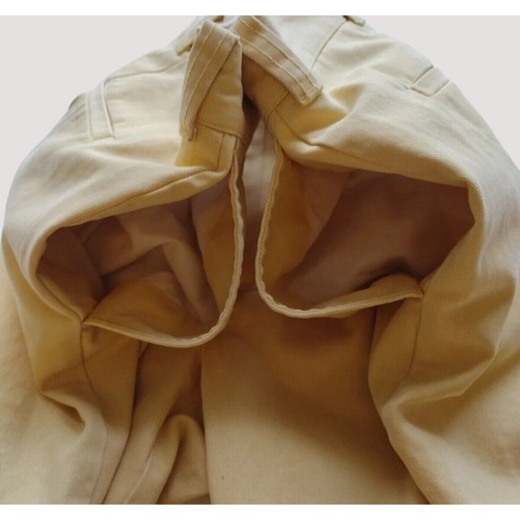 J Crew Shorts Mens 33 Denim Yellow Pockets Golf Vacation - Picture 9 of 12